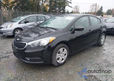 2016 Kia Forte Lx from USA, damaged, VIN KNAFK4A60G5500328